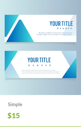 Digital Designs Banners Simple