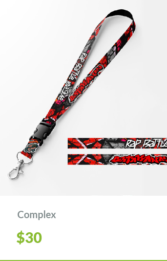 Print Designs Lanyards Complex